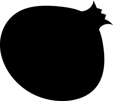 Happy Thanksgiving Fruit Fig Silhouette