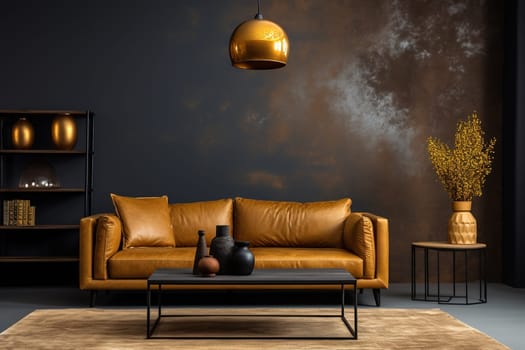 interior design, living room luxury style, generative ai.