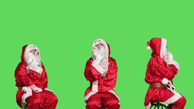 Santa on chair brainstorm gift ideas