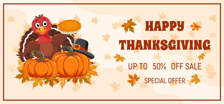 Thanksgiving Day Sale Promo Poster