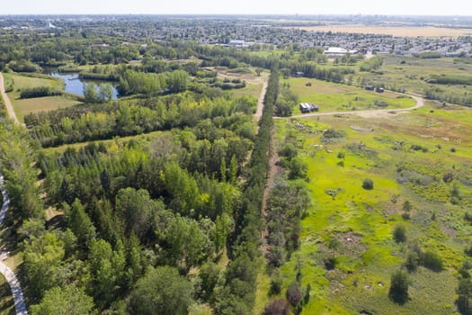 Forestry Farm Saskatoon Aerial View