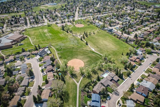 Silverwood Heights Aerial in Saskatoon