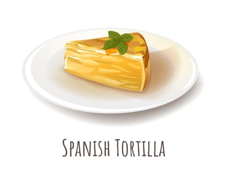 Spanish tortilla, delicious and flavorful dish
