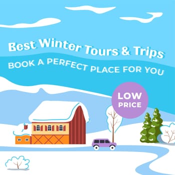Book perfect place for you, winter tours and trip