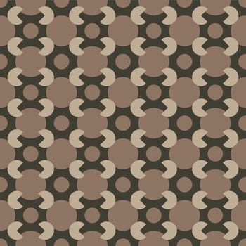 Neutral abstract geometric seamless pattern