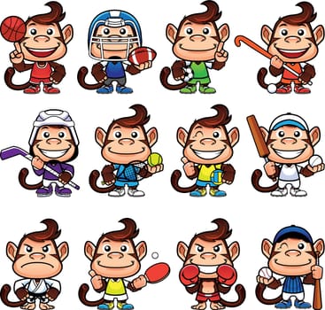 Monkey Sports Set