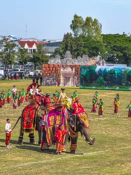 Surin Elephant roundup festival 17 november 2023