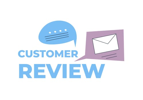 Customer review, business service for clients