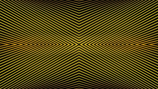 Hypnotic mirror pattern with stripes. Motion. Striped mirror background connects in center with hypnotic stripes. Effect of mirror hypnosis with stripes