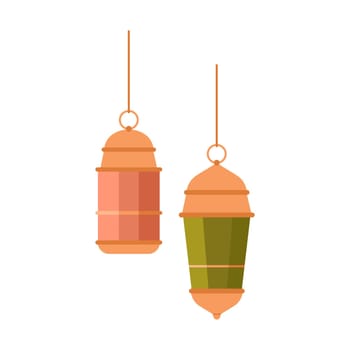 Hanging moroccan lanterns