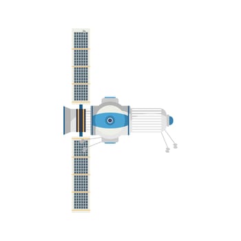 Space orbit satellite for GPS communication and surveillance