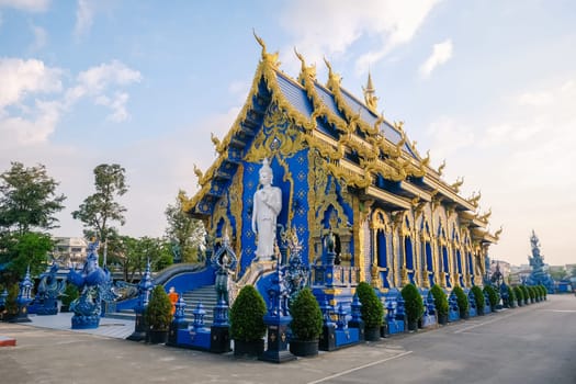 Rong Sua Ten temple blue temple , Chiang Rai Province, Thailand