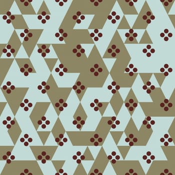 Geometric trendy fashioned seamless pattern