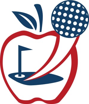 Apple Golf Ball
