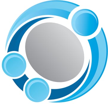 Mediation Logo Design Template Vector