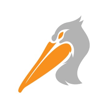 Pelican bird logo design