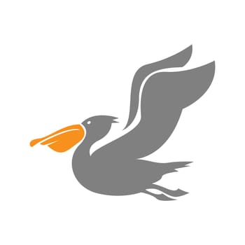 Pelican bird logo design