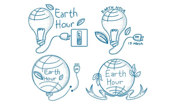 Earth Hour 60 Minute Template Set