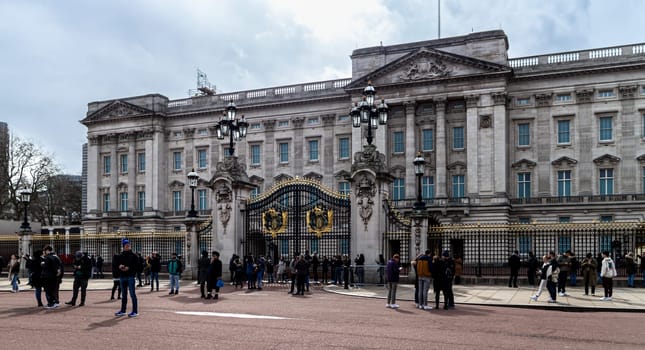 Buckingham Palace in March 2023
