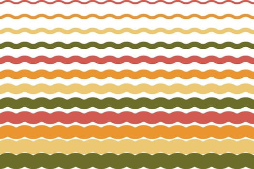 Horizontal colorful striped design.