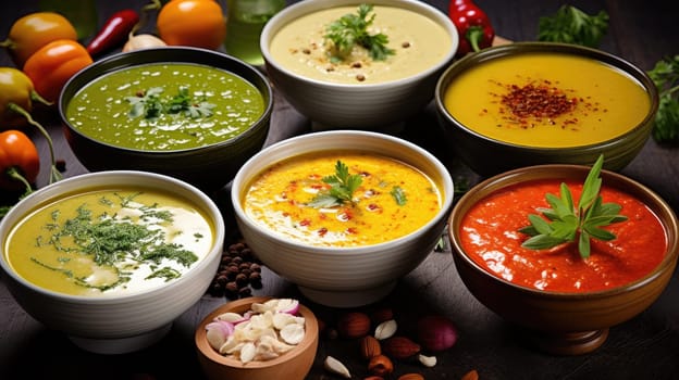Nutritious soups and broths, which are the basis of the detox program