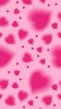 Romantic y2k pink heart storis template