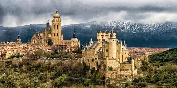 Cityview of Segovia