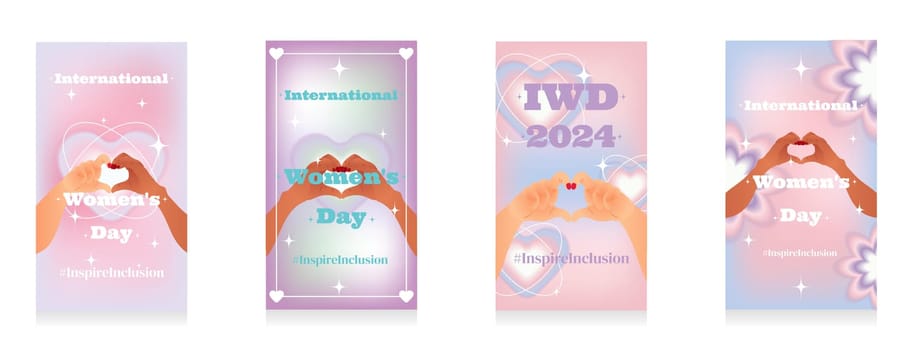 A set of templates for International Womens Day.