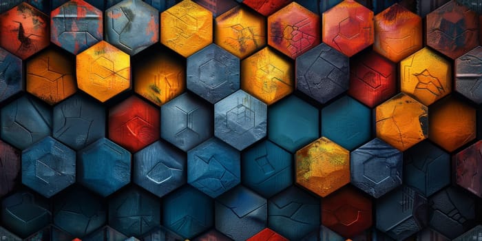 Abstract beautiful geometric seamless background. Wallpaper concept.