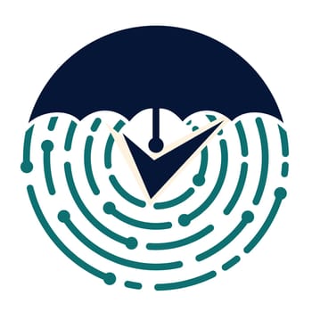 security tech logo design template Icon Illustration Brand Identity 