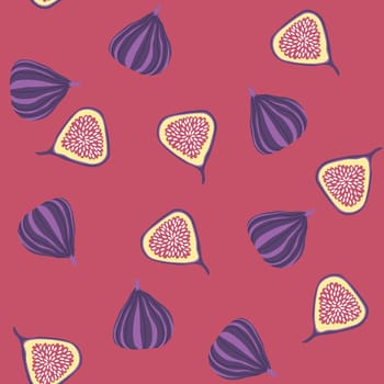 Figs and Fig Halves Pattern