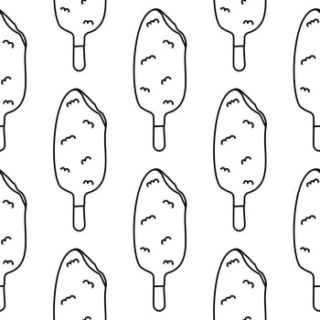 ice cream color cold sweet food pattern