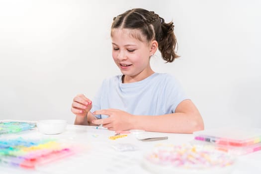Colorful Clay Beads Set for Creative Kids' Bracelet Making