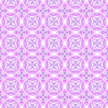 Organic tile. Purple marvelous boho chic summer design. Textile ready favorable print, swimwear fabric, wallpaper, wrapping. Trendy organic green border.