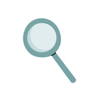blue search bar or magnifying glass
