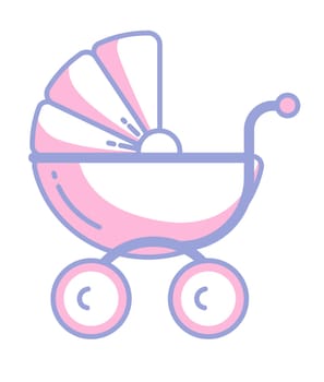 Kids perambulator, buggy or stroller for children