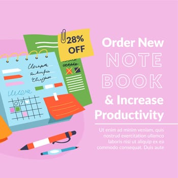 Notebook to increase productivity, purchase now