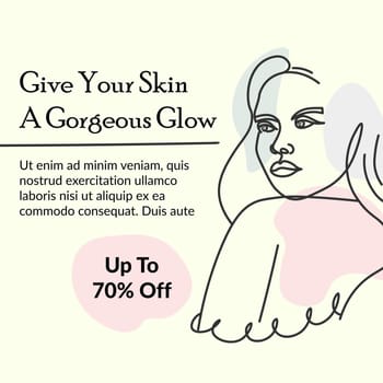 Give your skin gorgeous glow, sale on spa salon