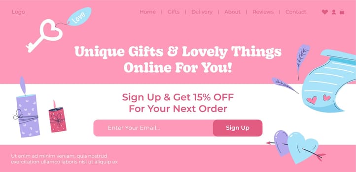 Unique gifts and lovely things offline for you