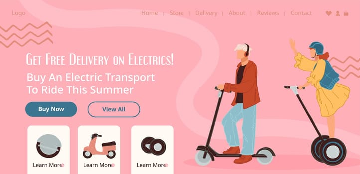 Get free delivery on electrics, buy transport