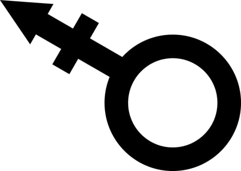 Sgn symbol gender equality Male female transgender equality concept
