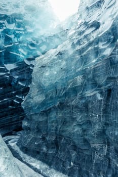 Vatnajokull ice mass frozen nature
