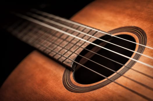 abstract classical guitar