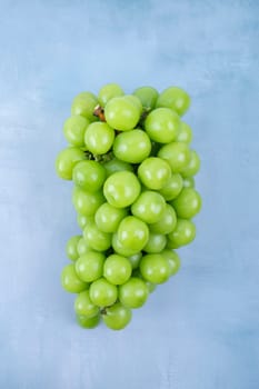 Fresh of Shine Muscat Grape on wooden background.