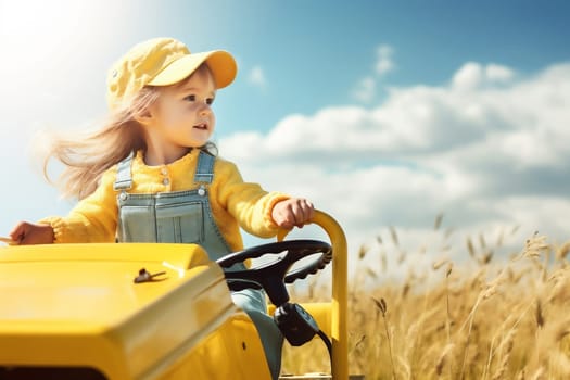 Children happy sunny fun field portrait lifestyle girl wheat person nature kid joy summer beauty little childhood cute healthy happiness outdoors caucasian