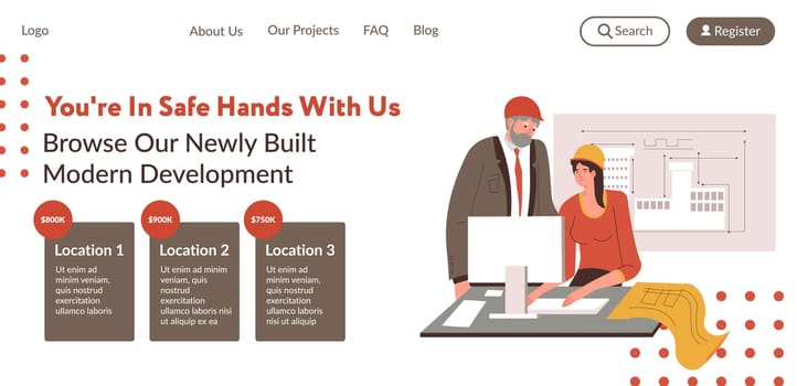 Browse our new built modern development website