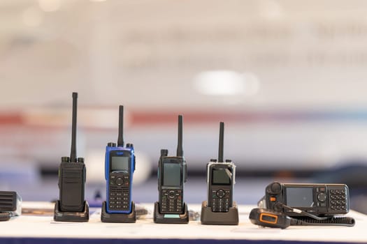 Display of communication devices.