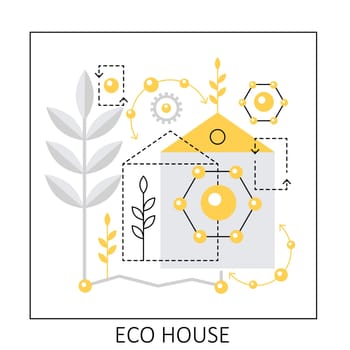 Eco friendly sustainable house