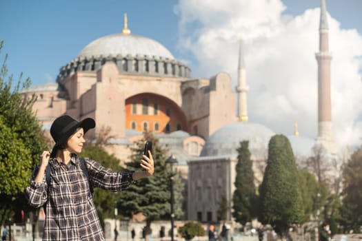 Tourism in Istanbul, Turkey.