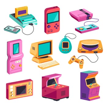 Retro games, and appliances for entertainment